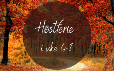 Høstferie i uke 41